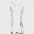 Antique Silver Zinc Alloy Bookmark Charm Pendant for DIY Necklace Bracelet Jewelry Making view 1