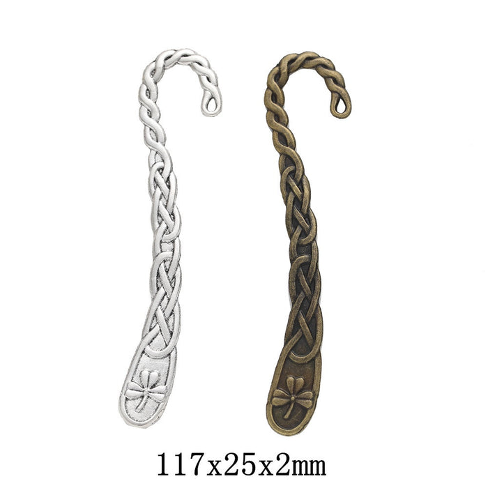 Zinc Alloy Bookmark Charm Pendant No.589299 for DIY Necklace Bracelet Jewelry Making