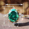French Vintage Luxury Women's Ring, Fashion High End Versatile Statement Index Finger Ring Jewelry view 4