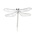 Alloy Enamel Dragonfly Brooch Pin For Women’s Clothing Decoration view 5