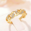 European Hip Hop Chain Ring For Men And Women, Vintage Street Style Adjustable Pinky Ring Accessory view 2