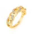 European Hip Hop Chain Ring For Men And Women, Vintage Street Style Adjustable Pinky Ring Accessory view 5