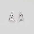 Antique Silver Zinc Alloy Ghost Charm Pendant for DIY Necklace Bracelet Jewelry Making view 1