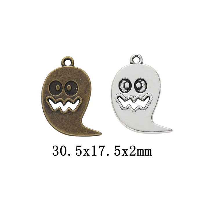 Zinc Alloy Ghost Charm Pendant No.178864 for DIY Necklace Bracelet Jewelry Making
