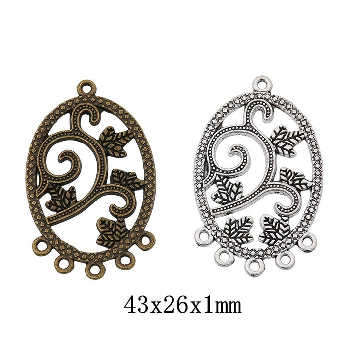 Zinc Alloy Charm Pendant No.007335 for DIY Necklace Bracelet Jewelry Making