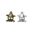Zinc Alloy Skull Charm Pendant No.593778 for DIY Necklace Bracelet Jewelry Making view 4