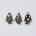 Zinc Alloy Ghost Charm Pendant for DIY Necklace Bracelet Jewelry Making view 3