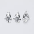 Zinc Alloy Ghost Charm Pendant for DIY Necklace Bracelet Jewelry Making view 2