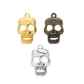 Zinc Alloy Skull Charm Pendant No.461683 for DIY Necklace Bracelet Jewelry Making view 5