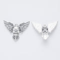 Zinc Alloy Winged Skull Charm Pendant No.776577 for DIY Necklace Bracelet Jewelry Making view 3