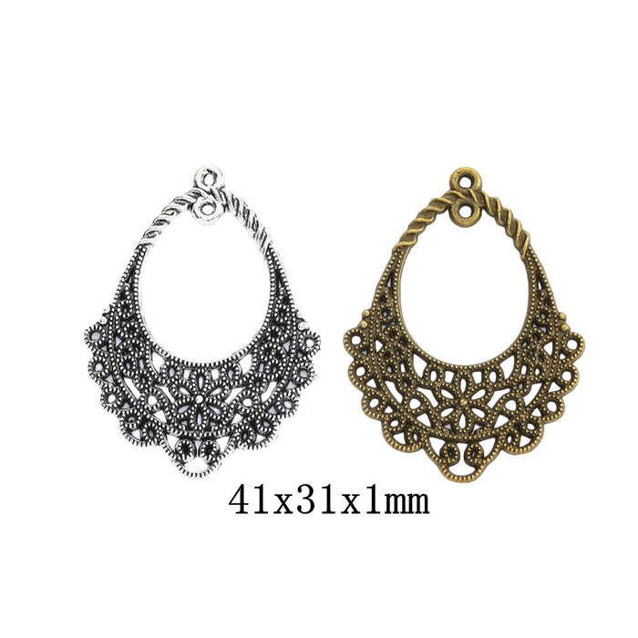 Zinc Alloy Charm Pendant No.157732 for DIY Necklace Bracelet Jewelry Making