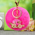 Carriage and Horse Plush Pom Pom Keychains in Twenty-One Options view 8