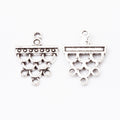 Antique Silver Zinc Alloy Charm Pendant No.151390 for DIY Necklace Bracelet Jewelry Making view 2