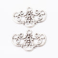 Antique Silver Zinc Alloy Jewelry Findings Accessories for DIY Jewelry Making – Silver view 2