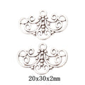 Antique Silver Zinc Alloy Jewelry Findings Accessories for DIY Jewelry Making – Silver view 1
