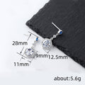 Minimalist Geometric Stud Earrings For Women, French Chic Niche Fashion Jewelry view 4