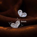 Simple Small Heart Stud Earrings For Women Versatile Fashion Heart Shape Ear Jewelry Accessories view 4