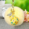Yellow Fortune-Pouch-Pom