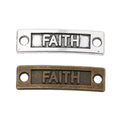 Zinc Alloy Faith Charm Pendant for DIY Necklace Bracelet Jewelry Making view 4
