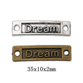 Zinc Alloy Dream Charm Pendant for DIY Necklace Bracelet Jewelry Making view 1