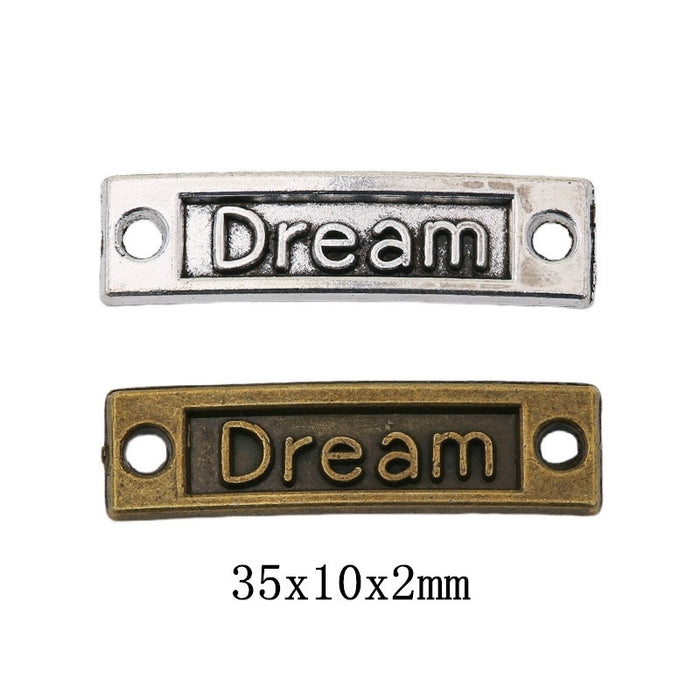 Zinc Alloy Dream Charm Pendant for DIY Necklace Bracelet Jewelry Making