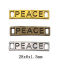 Zinc Alloy Peace Charm Pendant for DIY Necklace Bracelet Jewelry Making view 1