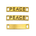 Zinc Alloy Peace Charm Pendant for DIY Necklace Bracelet Jewelry Making view 4