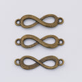 Zinc Alloy Figure Eight Charm Pendant for DIY Necklace Bracelet Jewelry Making view 3