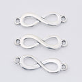 Zinc Alloy Figure Eight Charm Pendant for DIY Necklace Bracelet Jewelry Making view 2