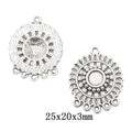 Antique Silver Zinc Alloy Jewelry Findings Accessories for DIY Jewelry Making view 1