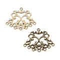 Zinc Alloy Charm Pendant No.012966 for DIY Necklace Bracelet Jewelry Making view 2