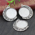 25mm Zinc Alloy Charm Pendant No.438235 for DIY Necklace Bracelet Jewelry Making view 3