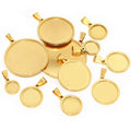 40mm Gold Zinc Alloy Charm Pendant No.049689 for DIY Necklace Bracelet Jewelry Making view 2