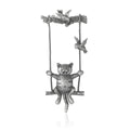 Alloy Vintage Swing Cat Brooch Pin For Dresses And Coats view 5