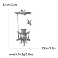 Alloy Vintage Swing Cat Brooch Pin For Dresses And Coats view 4