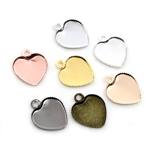 12mm Zinc Alloy Charm Pendant No.964892 for DIY Necklace Bracelet Jewelry Making