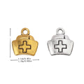Zinc Alloy Nurse Hat Charm Pendant for DIY Necklace Bracelet Jewelry Making view 1