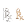 Zinc Alloy Letter Charm Pendant No.525062 for DIY Necklace Bracelet Jewelry Making view 1