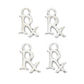 Zinc Alloy Letter Charm Pendant No.525062 for DIY Necklace Bracelet Jewelry Making view 2