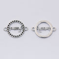 Zinc Alloy Word Tag Charm Pendant No.504079 for DIY Necklace Bracelet Jewelry Making view 2