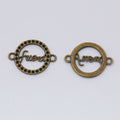 Zinc Alloy Word Tag Charm Pendant No.504079 for DIY Necklace Bracelet Jewelry Making view 3