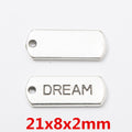 Antique Silver Zinc Alloy Dream Charm Pendant for DIY Necklace Bracelet Jewelry Making view 1