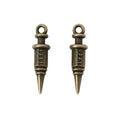 Vintage Zinc Alloy Syringe Medical Supplies Pendant Charm For DIY Jewelry Accessories view 3