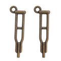 Zinc Alloy Medical Cross Charm Pendant for DIY Necklace Bracelet Jewelry Making view 3