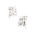 Antique Silver Zinc Alloy Medical Supplies Charm Pendant No.157621 for DIY Necklace Bracelet Jewelry Making view 2