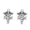 Antique Silver Zinc Alloy Medical Supplies Charm Pendant No.565510 for DIY Necklace Bracelet Jewelry Making view 2