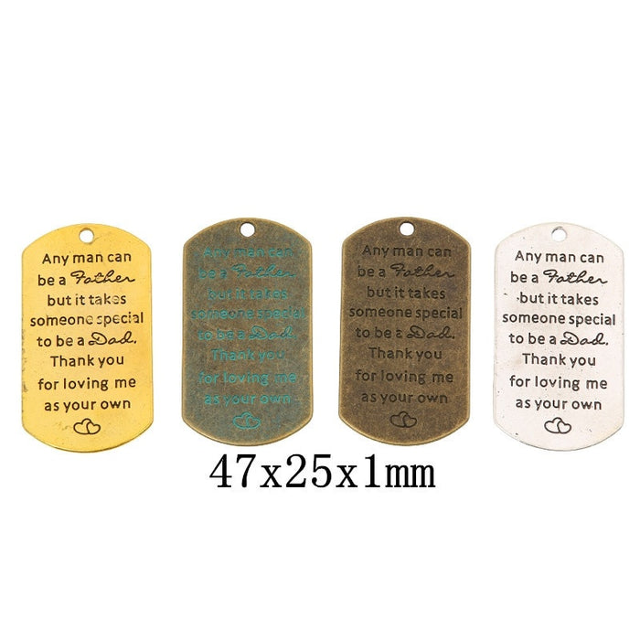 Zinc Alloy Charm Pendant No.610386 for DIY Necklace Bracelet Jewelry Making