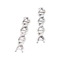Zinc Alloy DNA Helix Charm Pendant for DIY Necklace Bracelet Jewelry Making view 2