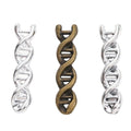 Zinc Alloy DNA Helix Charm Pendant for DIY Necklace Bracelet Jewelry Making view 5