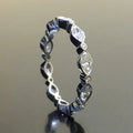 Korean Japanese Super Sparkly Marquise Stone Ring Fashion Simple Elegant Finger Ring For Women view 2